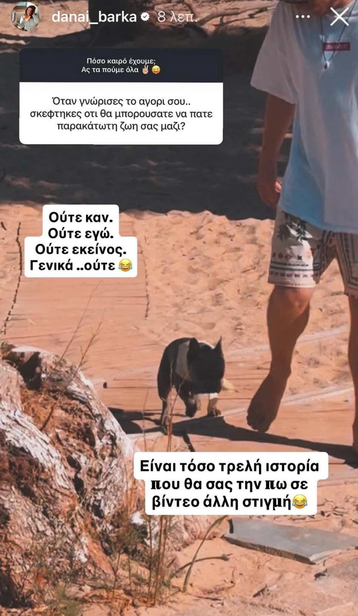 Δανάη Μπάρκα: Απαντά για τον γάμο express με τον Φάνη Μπότση – Γιατί παντρεύτηκαν μετά από λίγους μήνες σχέσης 22 Δανάη Μπάρκα
