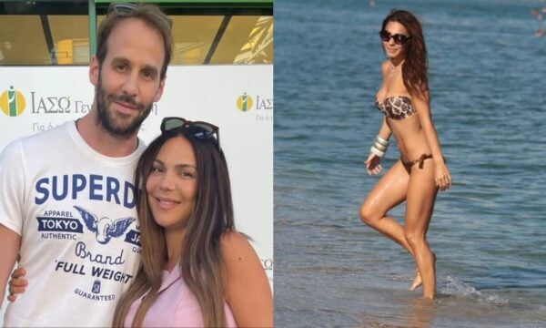 Ελεάνα Παπαϊωάννου: Η εικόνα μετά το εξιτήριο από το μαιευτήριο δίπλα της ο Δημήτρης Βεργίνης