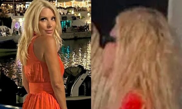 Ελένη Μενεγάκη στη Νάξο με τις κόρες της χωρίς τον Ματέο Παντζόπουλο – Παπαρατσικές φωτογραφίες