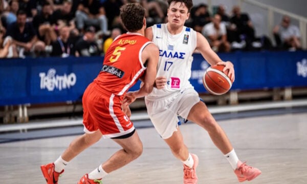 Ελλάδα – Ισπανία 66-69: Η Εθνική Εφήβων αποκλείστηκε στα προημιτελικά του Παγκοσμίου Κυπέλλου μετά την ανατροπή από το +29