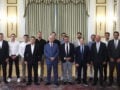 Στο Προεδρικό Μέγαρο η Εθνική Πόλο – φωτογραφίες
