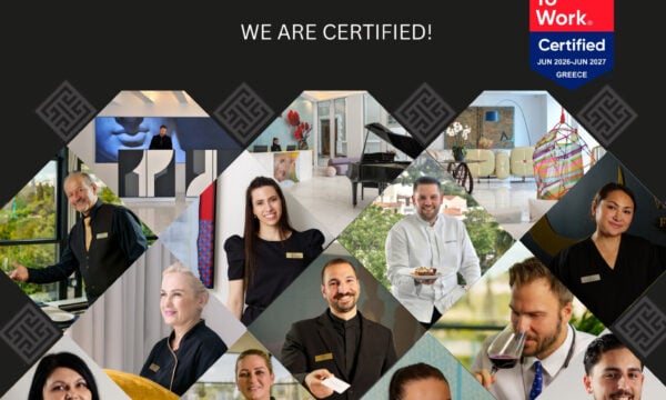 Ο ξενοδοχειακός Όμιλος Athenaeum Hotels απέκτησε πιστοποίηση Great Place to Work®