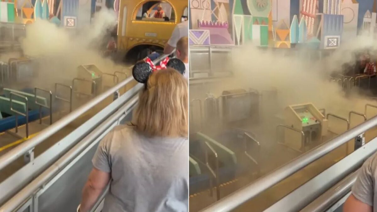 Disney World: Φωτιά και πυκνοί καπνοί σε πασίγνωστο παιχνίδι, εσπευσμένη εκκένωση – BINTEO 1 Disney World: Φωτιά και πυκνοί καπνοί σε πασίγνωστο παιχνίδι, εσπευσμένη εκκένωση – BINTEO