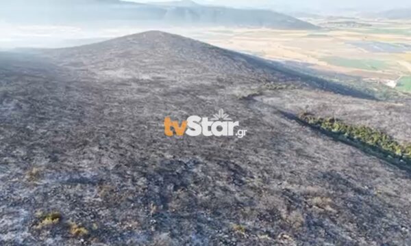 Η επόμενη μέρα από τη φωτιά στο Καλαπόδι