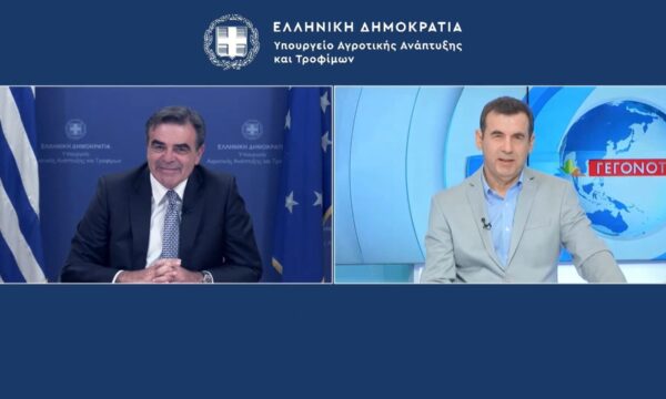 Υπουργός Αγροτικής Ανάπτυξης: “Τον Ιούλιο η ιχνηλάτηση των ζώων με το σύστημα των βώλων”