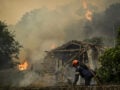 Φωτιά στα Ψακούδια Χαλκιδικής κοντά σε σπίτια