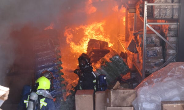Μαρκόπουλο: Φωτιά σε αυλή εργοστασίου ανακύκλωσης – Κινητοποίηση Πυροσβεστικής