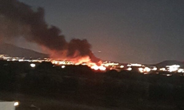 Φωτιά σε εργοστάσιο ανακύκλωσης στο Μαρκόπουλο