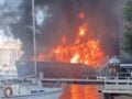Μασσαλία: Πυρκαγιά σε σκάφη στο παλιό λιμάνι, 9 τραυματίες και βίντεο