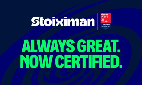 Η Stoiximan απέκτησε την πιστοποίηση Great Place To Work