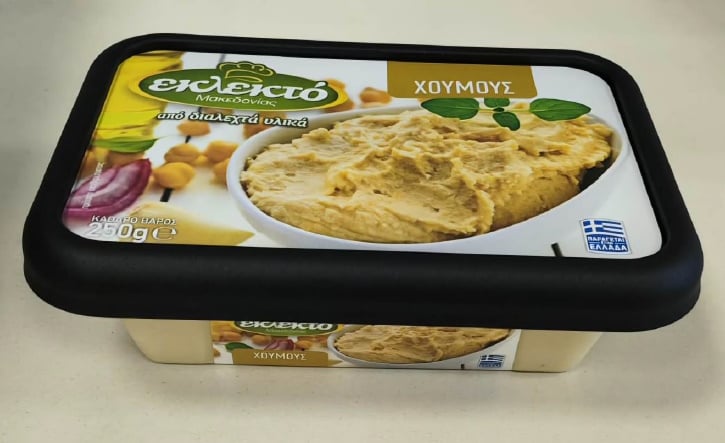 Ο ΕΦΕΤ ανακαλεί χούμους γιατί εντοπίστηκε σαλμονέλα