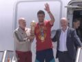 Η εθνική Ισπανίας επέστρεψε στη Μαδρίτη με το Παγκόσμιο Κύπελλο – ΒΙΝΤΕΟ