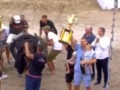 Το άλογο του Νίκολα Γιόκιτς κέρδισε σε κούρσα και ο Σέρβος σήκωσε κούπα και άνοιξε σαμπάνια