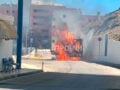 Καβάλα: Φωτιά σε λεωφορείο μέσα στο πάρκινγκ του Γενικού Νοσοκομείου