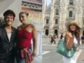 Κέλλυ Κελεκίδου πόζαρε δίπλα στον Μπρούνο Μαρς στο Μιλάνο (φωτογραφίες)