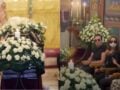 Κηδεία Μαίρης Λίντα: Η κόρη της, Ευαγγελία, στο τελευταίο αντίο – Φωτογραφία