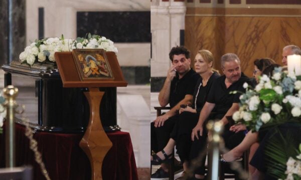Κηδεία Μάρως Κοντού: Το τελευταίο αντίο σε κλίμα οδύνης – Φωτογραφίες
