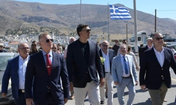 Κικίλιας από Κάλυμνο: Νέες προσλήψεις στο Λιμενικό και τετραετής ορίζοντας για τις άγονες γραμμές
