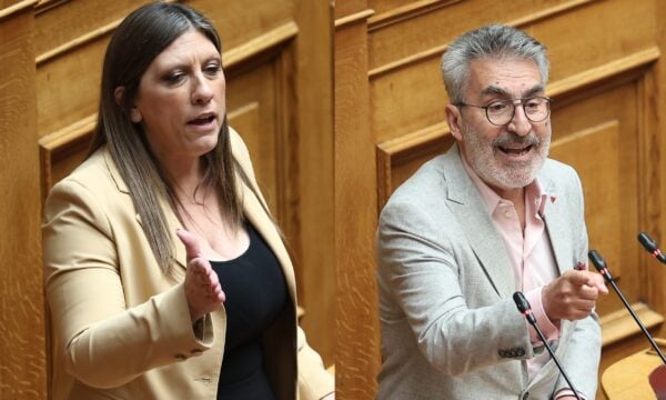 Βουλή: Ένταση μεταξύ Κωνσταντοπούλου και Ξανθόπουλου για τα γλυκά – «Την ώρα που πάει να γίνει συγκάλυψη θέλετε να κεράσετε»
