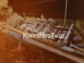 Κορινθία: Νεκρός ο 52χρονος οδηγός σε ανατροπή νταλίκας – Φωτογραφίες από τον τόπο του δυστυχήματος