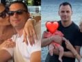 Παναγιώτης Κουτσουμπής: Ποζάρει με την τριών μηνών κόρη του – Λατρέψαμε το λευκό φορεματάκι της (φωτογραφίες)