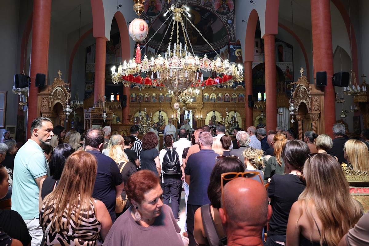 Κηδεία της δημοσιογράφου Μαρίας Αντωνογιννάκη