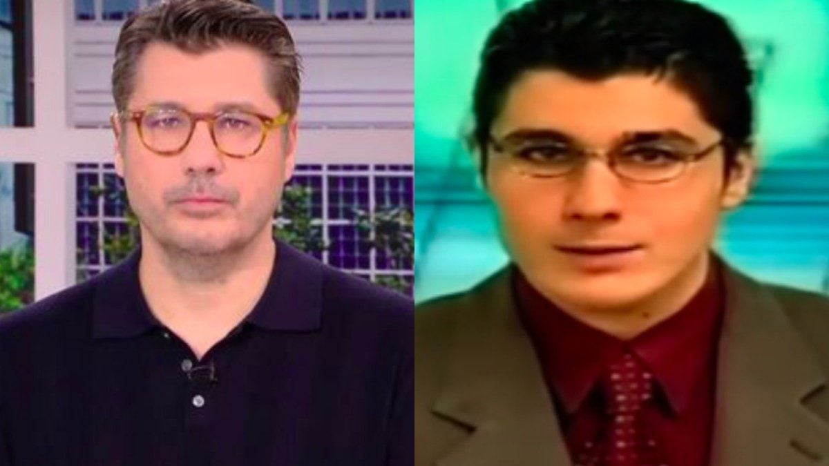 Retro tv: Αγνώριστος ο Λάμπρος Κωνσταντάρας σε σπάνιο βίντεο από την πρώτη του εμφάνιση στην τηλεόραση