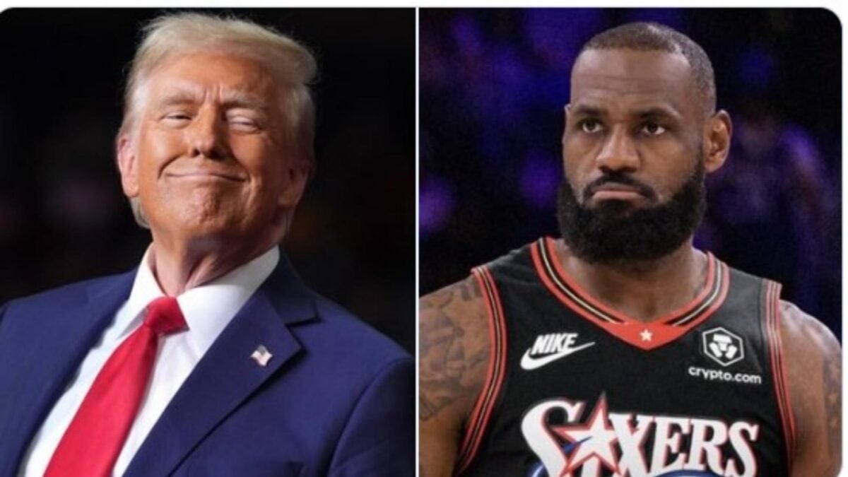 Τραμπ: Κορυφαίος παίκτης στην ιστορία του NBA ο Μάικλ Τζόρνταν – Ο Λε Μπρον ίσως είναι ρατσιστής ή απλά δεν με συμπαθεί 1 Τραμπ: Κορυφαίος παίκτης στην ιστορία του NBA ο Μάικλ Τζόρνταν – Ο Λε Μπρον ίσως είναι ρατσιστής ή απλά δεν με συμπαθεί