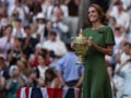 Η Κέιτ Μίντλετον παρέδωσε το τρόπαιο του Wimbledon στον Γιανίκ Σίνερ