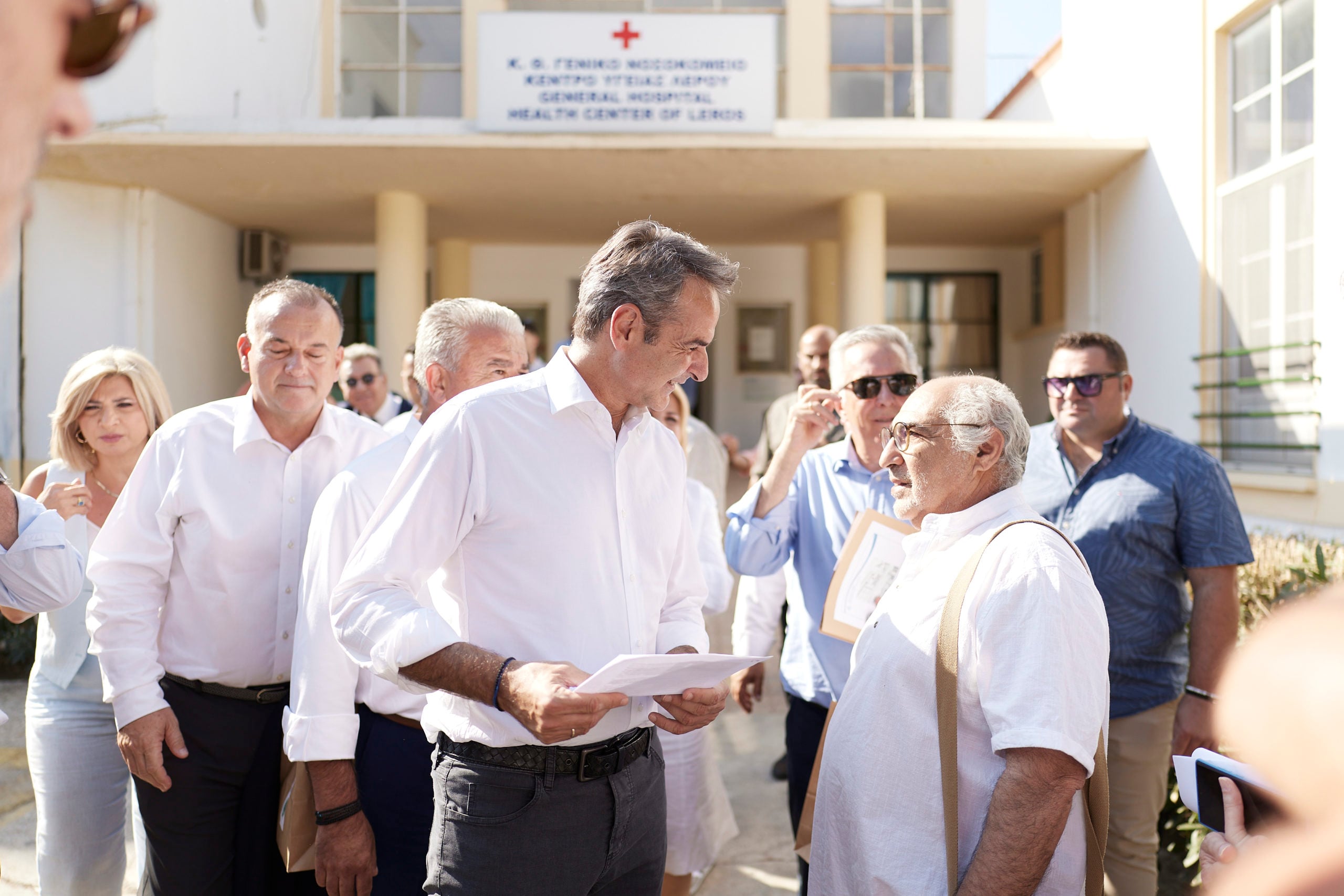 Κυριάκος Μητσοτάκης, Λέρος