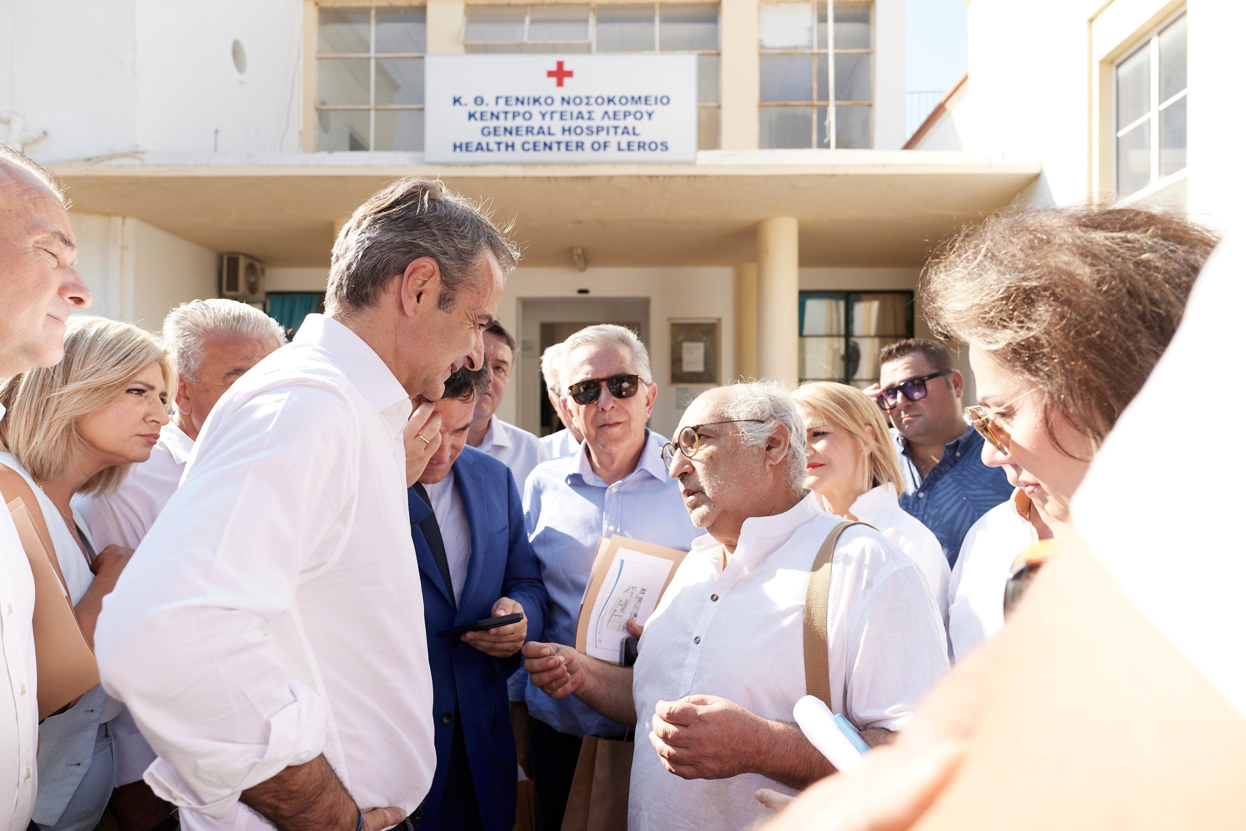 Κυριάκος Μητσοτάκης, Λέρος