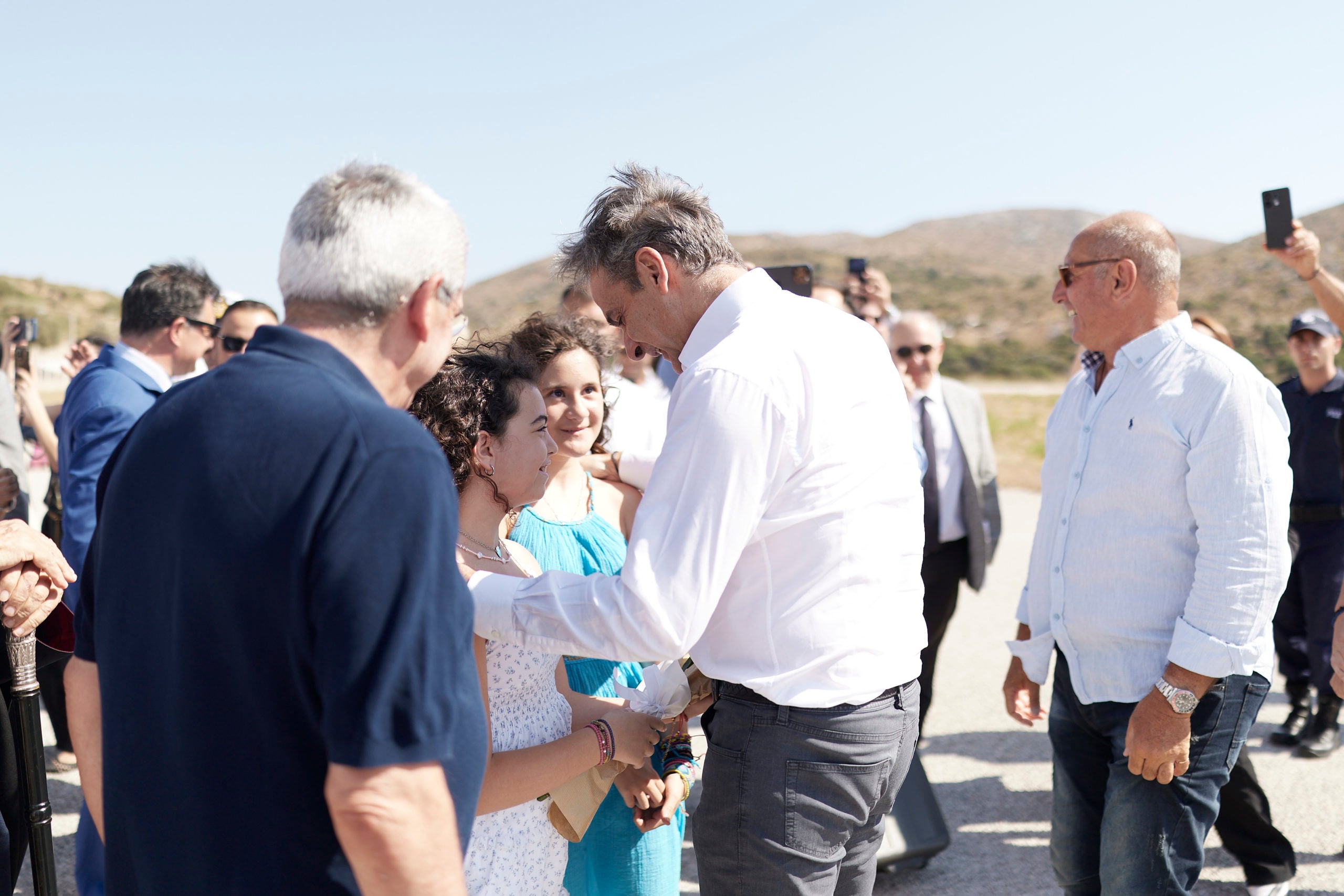 Κυριάκος Μητσοτάκης, Λέρος
