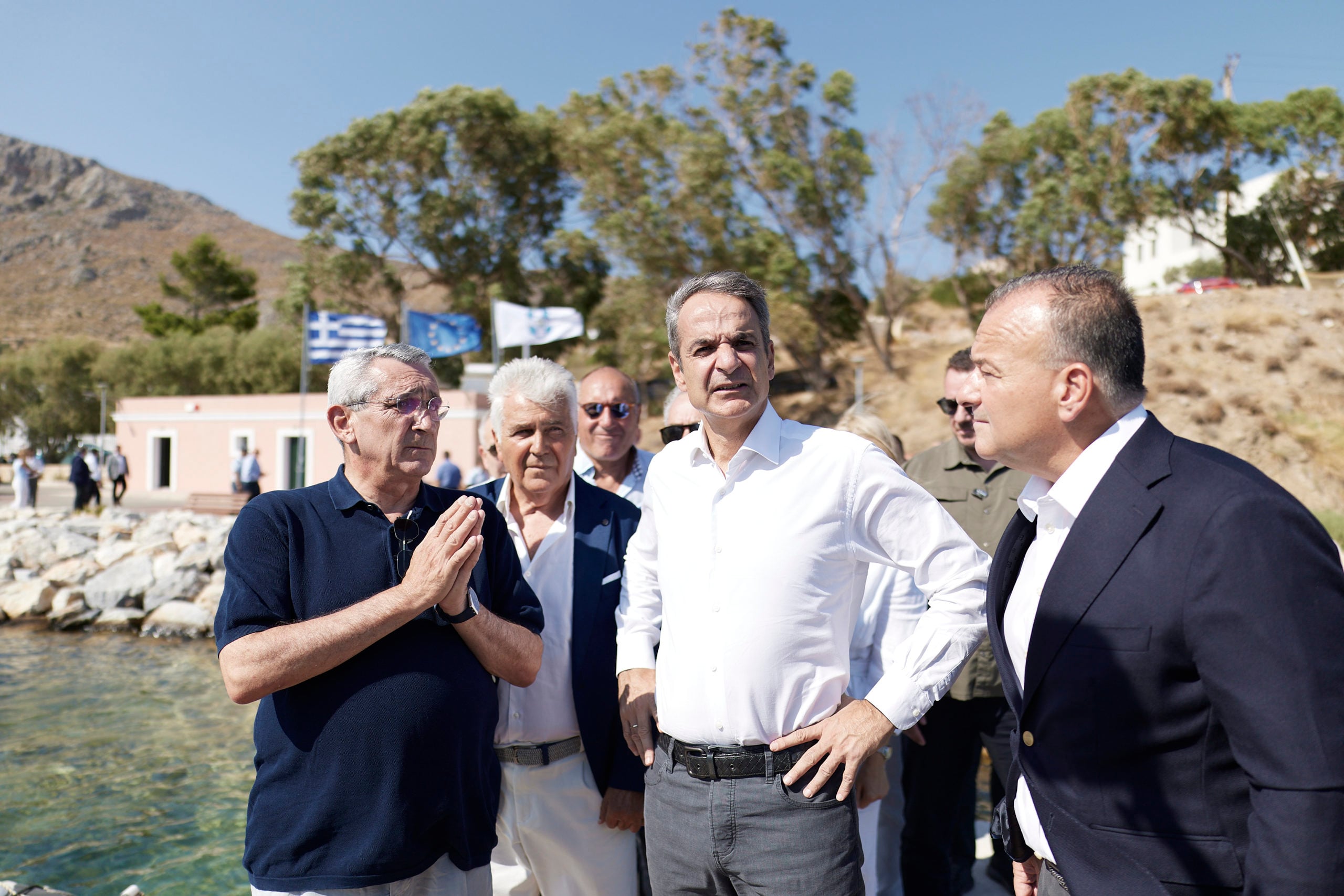 Κυριάκος Μητσοτάκης, Λέρος