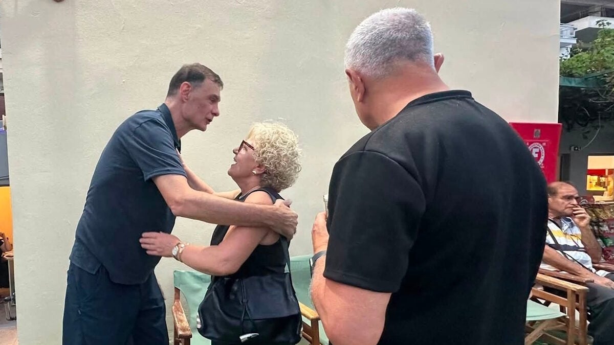 Γιώργος Μπαρτζώκας συνάντησε τη Μάγδα Φύσσα 1 Γιώργος Μπαρτζώκας συνάντησε τη Μάγδα Φύσσα
