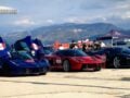 Ferrari Cavalcade 2026 στο Ναύπλιο: Το κομβόι με τα ιταλικά αυτοκίνητα με φόντο το Μπούρτζι