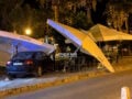 Τροχαίο στο Ναύπλιο: Αυτοκίνητο παρέσυρε τραπεζοκαθίσματα πιτσαρίας, χωρίς τραυματισμούς
