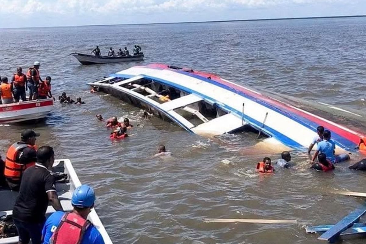 Γουιάνα: 41 νεκροί από το ναυάγιο του MV Barima