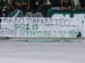Οπαδοί του Παναθηναϊκού τίμησαν τη μνήμη των τριών πυροσβεστών που σκοτώθηκαν σε Ρέθυμνο και Γύθειο