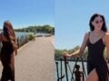 Κατερίνα Παπουτσάκη στη λίμνη Παμβώτιδα με αέρινο φόρεμα και κινηματογραφικές πόζες (φωτογραφίες)