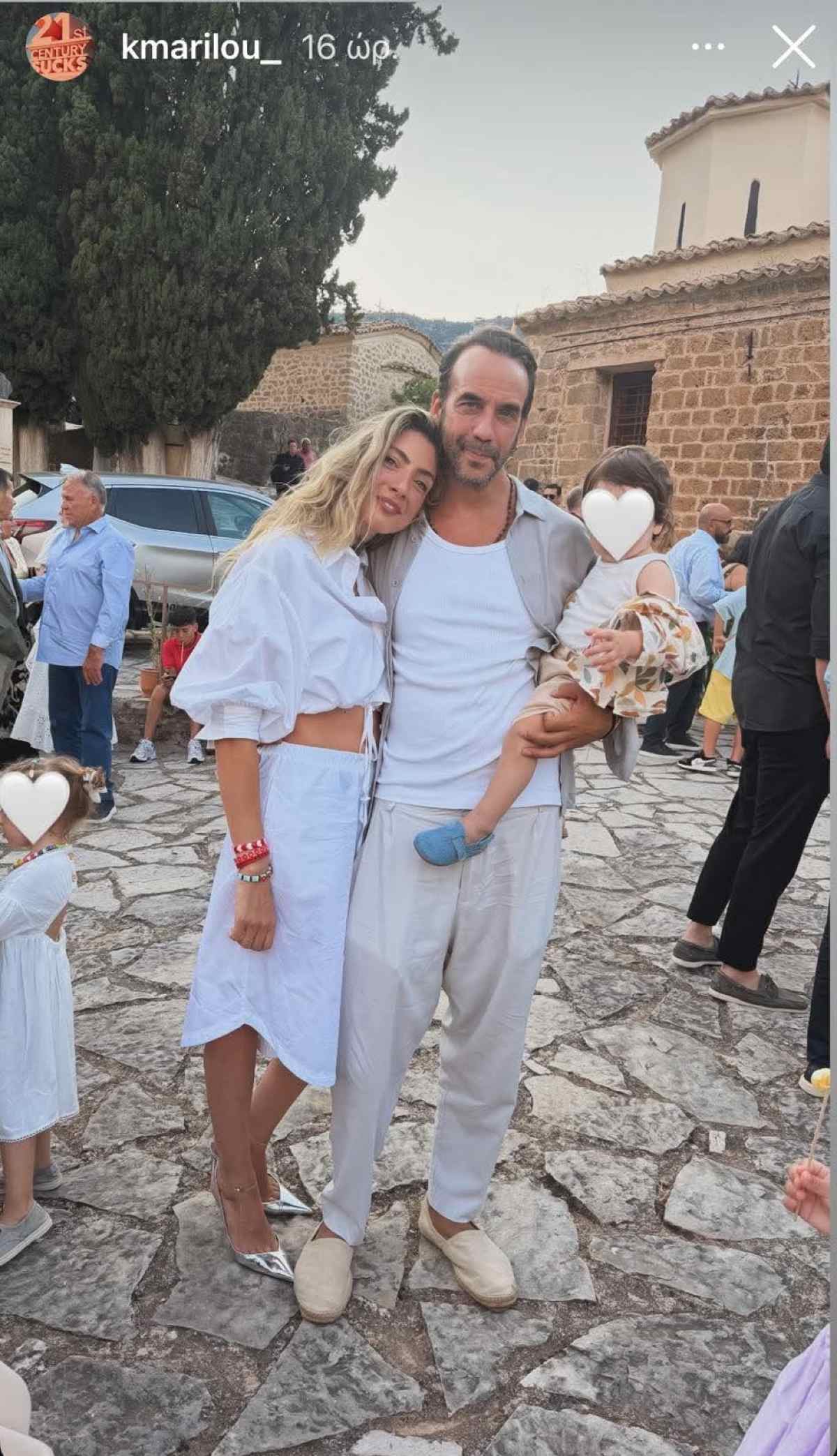 Πέτρος Κουσουλός: Βάπτισε τον γιο του, το όνομα, η τελετή και ο επώνυμος που τραγούδησε στη δεξίωση (Φωτογραφίες και βίντεο) 21 Πέτρος Κουσουλός