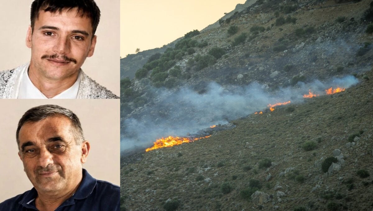 Φωτιά στο Ρέθυμνο: Οι τελευταίες στιγμές των δύο πυροσβεστών – Τους τύφλωσε ο καπνός, 20 μέτρα μακριά ήταν συνάδελφοί τους