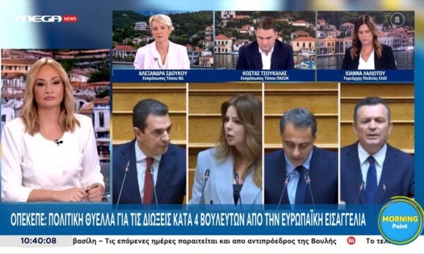 Α. Σδούκου: «Δεν πανηγυρίζουμε καθόλου για τις διώξεις στους 4, απλά παραθέτουμε τα πράγματα όπως είναι»