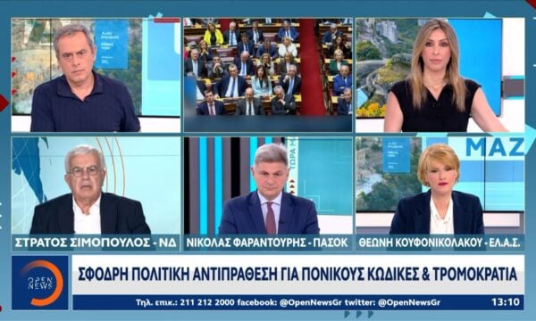 Ακρίβεια, ασφάλεια και διαφθορά στο επίκεντρο της πολιτικής σύγκρουσης