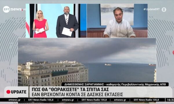 Ανησυχία για το τοξικό νέφος που ”σκέπασε” τη Θεσσαλονίκη – Δημοσθένης Σαρηγιάννης, καθ. Περιβαλλοντικής Μηχανικής