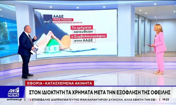 Ανοίγει ο δρόμος, για την πώληση χιλιάδων ακινήτων, τα οποία έχουν κατασχεθεί για χρέη στην Εφορία