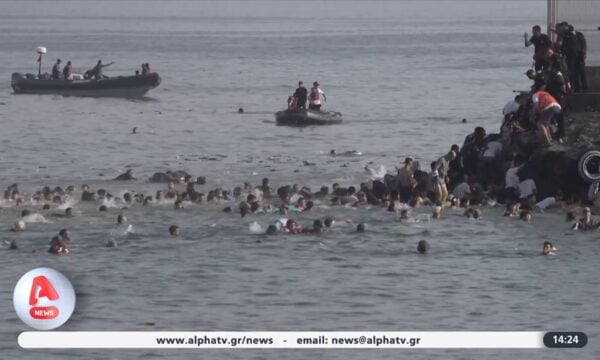 Χάος στην Θεούτα με χιλιάδες μετανάστες: 19 έχασαν την ζωή τους