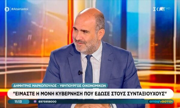 Δ. Μαρκόπουλος: «Παίζω στοίχημα ότι η πρώτη η κάλπη θα δώσει αυτοδυναμία στην ΝΔ»