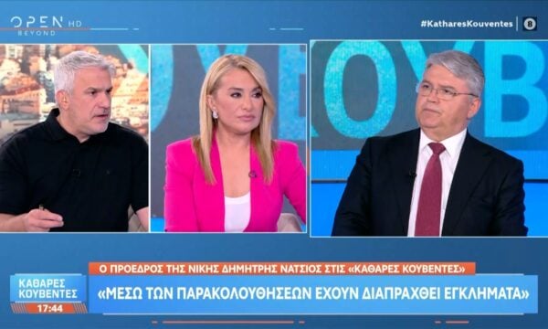 Δ. Νατσιός: «Μέσω των παρακολουθήσεων έχουν διαπραχθεί εγκλήματα»