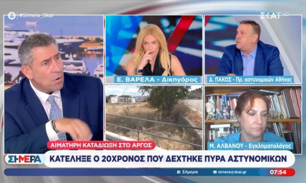 Δ. Πάκος για θάνατο 20χρονου: «Εγώ πιστεύω τους συναδέλφους μου – Ήσασταν μπροστά και λέτε “λάθος κρίση;”»