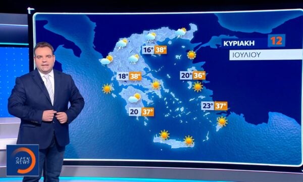 Δελτίο καιρού 11.07.2026